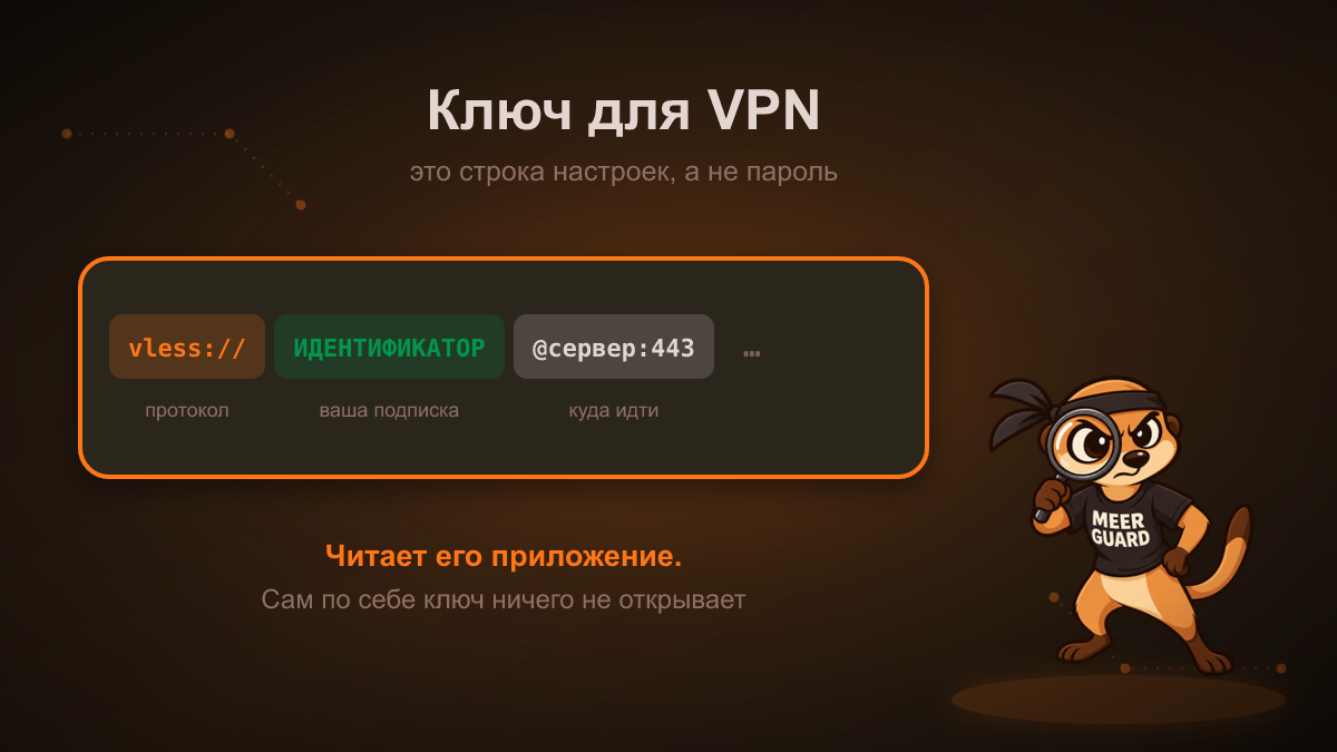 Ключ для VPN: где взять и как добавить в Happ за минуту