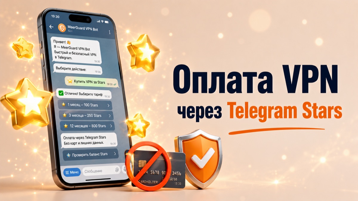Оплата VPN звёздами Telegram: сколько это стоит на самом деле